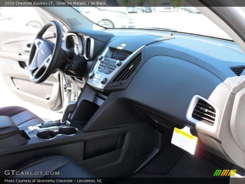 Silver Ice Metallic / Jet Black 2010 Chevrolet Equinox LT