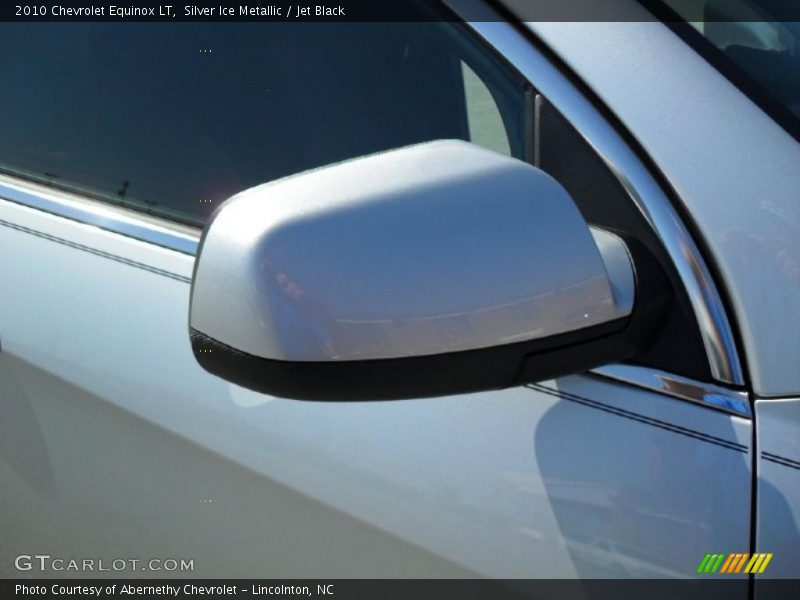 Silver Ice Metallic / Jet Black 2010 Chevrolet Equinox LT