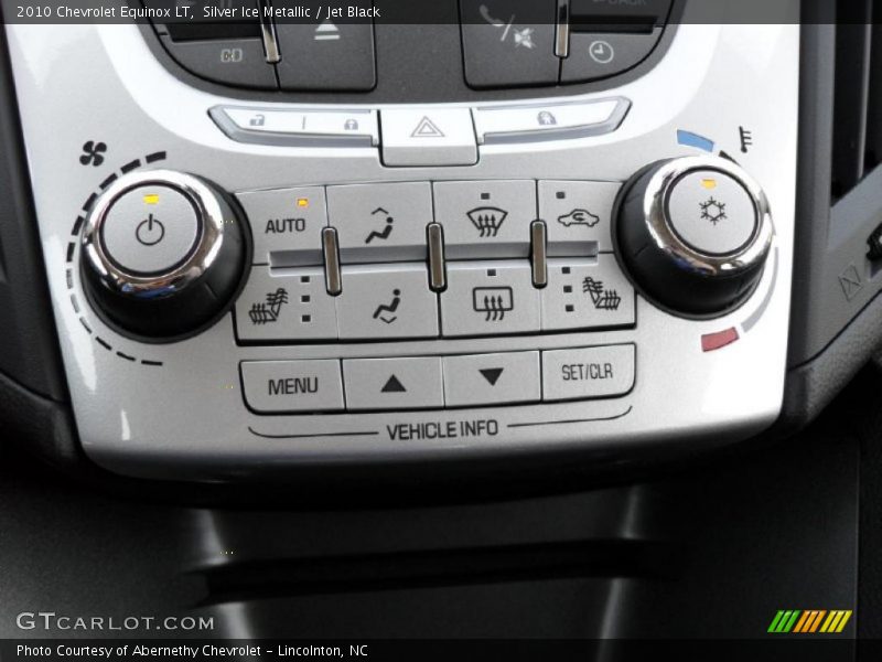 Silver Ice Metallic / Jet Black 2010 Chevrolet Equinox LT