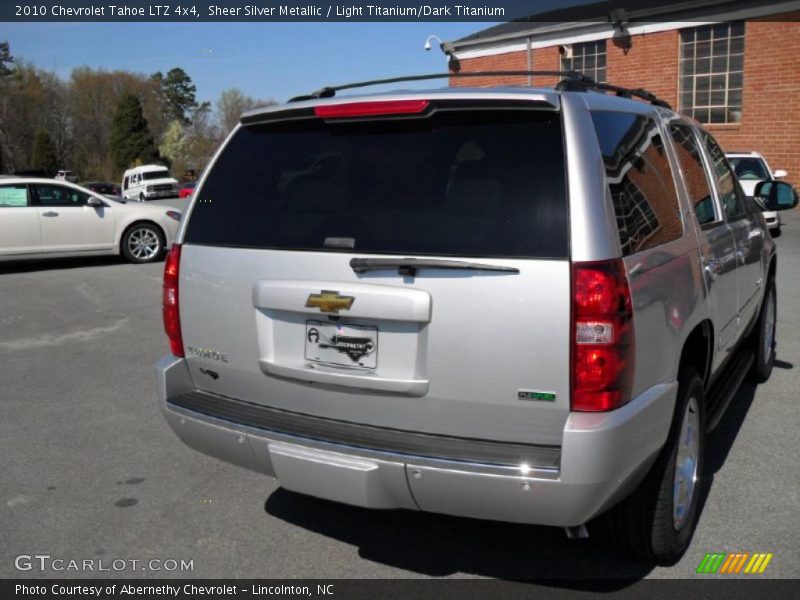 Sheer Silver Metallic / Light Titanium/Dark Titanium 2010 Chevrolet Tahoe LTZ 4x4
