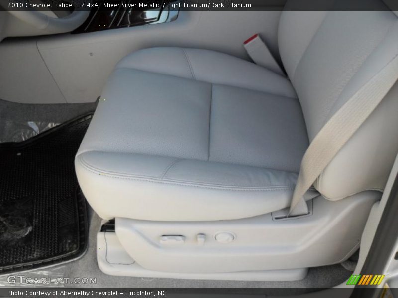 Sheer Silver Metallic / Light Titanium/Dark Titanium 2010 Chevrolet Tahoe LTZ 4x4