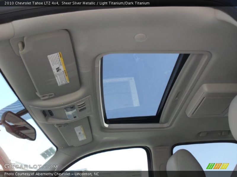 Sheer Silver Metallic / Light Titanium/Dark Titanium 2010 Chevrolet Tahoe LTZ 4x4