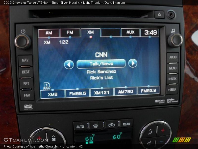Sheer Silver Metallic / Light Titanium/Dark Titanium 2010 Chevrolet Tahoe LTZ 4x4