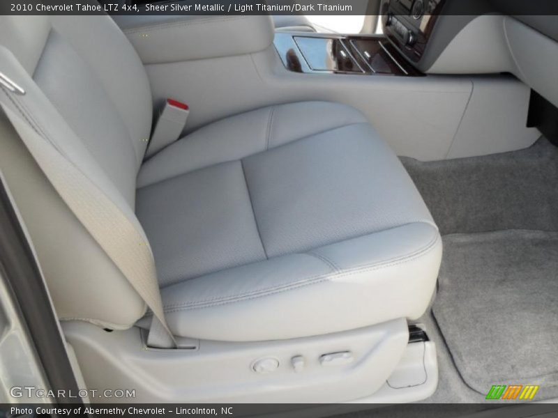 Sheer Silver Metallic / Light Titanium/Dark Titanium 2010 Chevrolet Tahoe LTZ 4x4