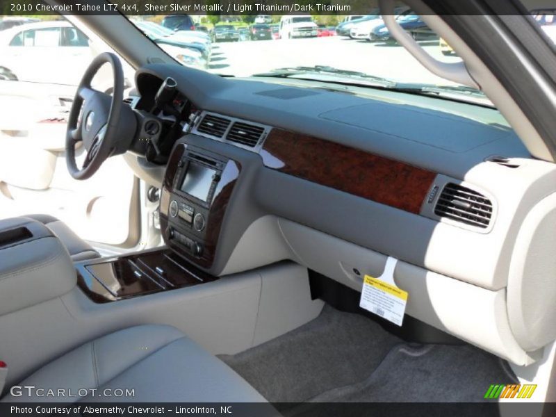 Sheer Silver Metallic / Light Titanium/Dark Titanium 2010 Chevrolet Tahoe LTZ 4x4