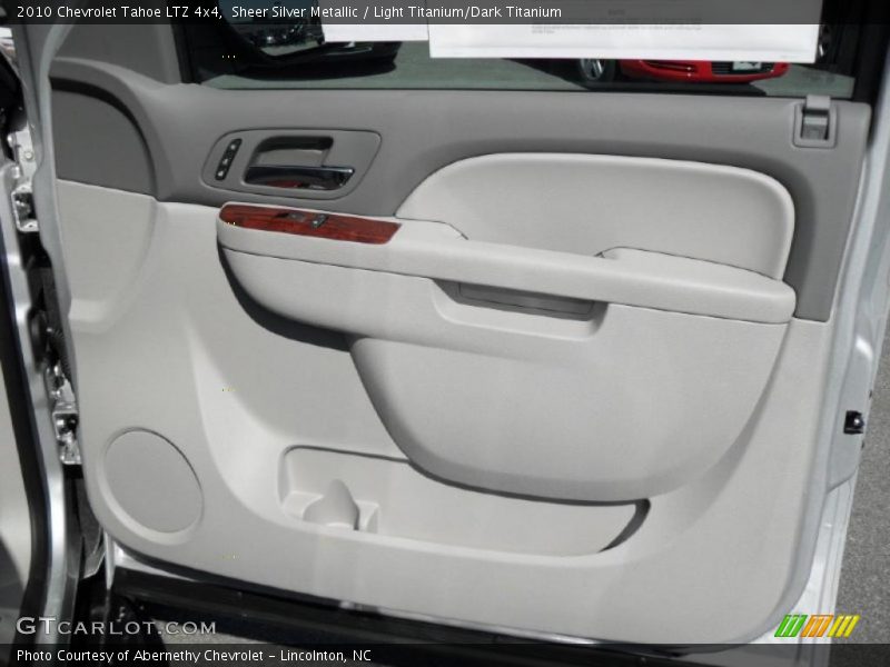 Sheer Silver Metallic / Light Titanium/Dark Titanium 2010 Chevrolet Tahoe LTZ 4x4