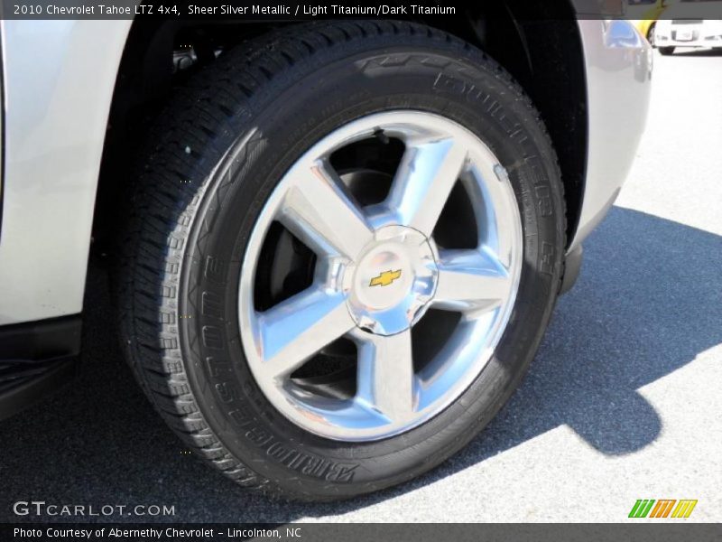 Sheer Silver Metallic / Light Titanium/Dark Titanium 2010 Chevrolet Tahoe LTZ 4x4