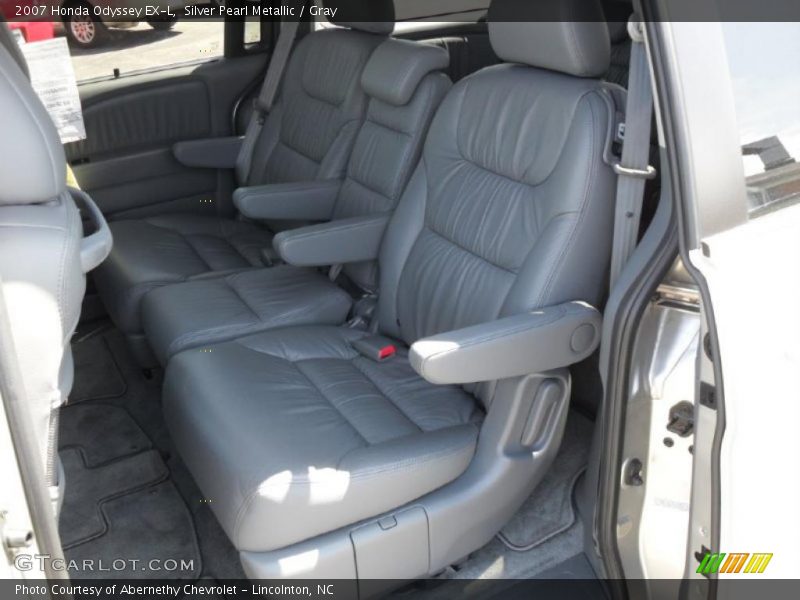 Silver Pearl Metallic / Gray 2007 Honda Odyssey EX-L