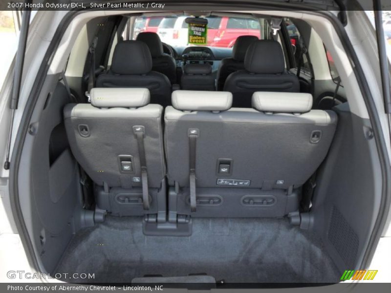 Silver Pearl Metallic / Gray 2007 Honda Odyssey EX-L