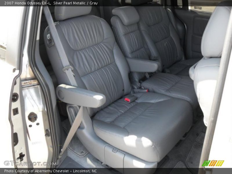 Silver Pearl Metallic / Gray 2007 Honda Odyssey EX-L