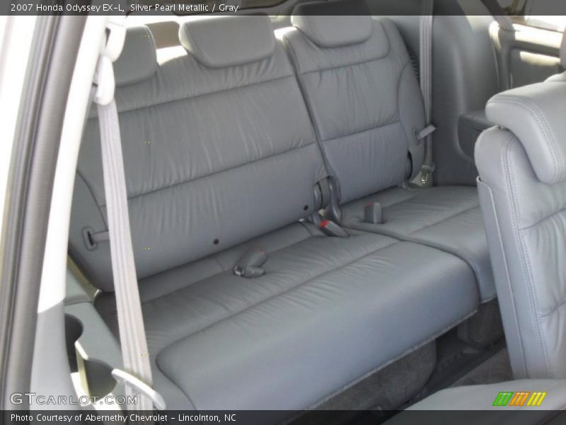 Silver Pearl Metallic / Gray 2007 Honda Odyssey EX-L