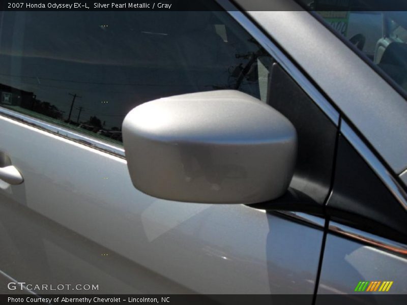 Silver Pearl Metallic / Gray 2007 Honda Odyssey EX-L