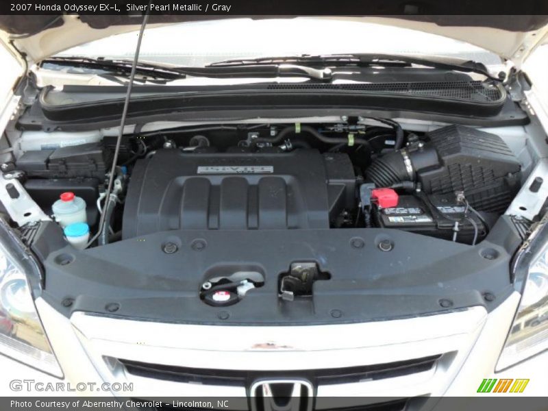 Silver Pearl Metallic / Gray 2007 Honda Odyssey EX-L