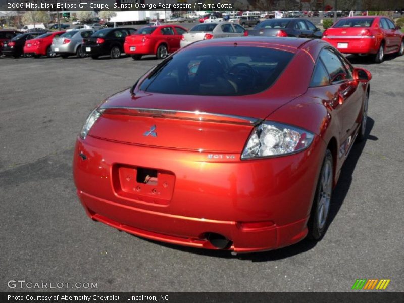 Sunset Orange Pearlescent / Terra Cotta 2006 Mitsubishi Eclipse GT Coupe