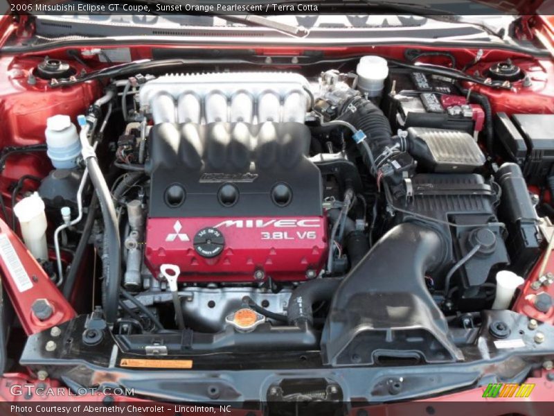 Sunset Orange Pearlescent / Terra Cotta 2006 Mitsubishi Eclipse GT Coupe