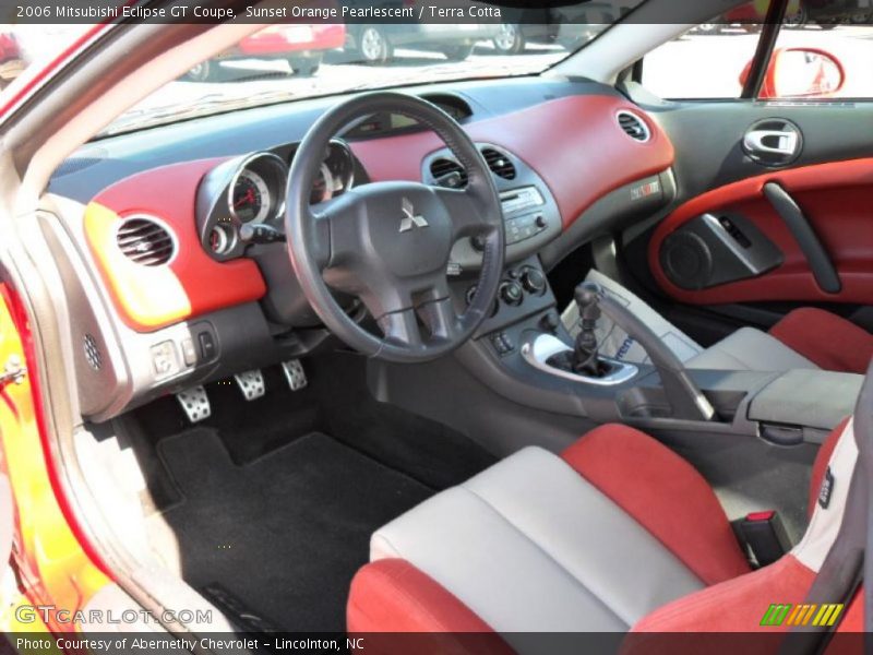 Sunset Orange Pearlescent / Terra Cotta 2006 Mitsubishi Eclipse GT Coupe
