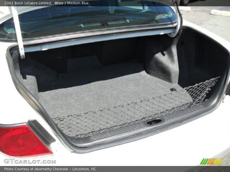 White / Medium Blue 2001 Buick LeSabre Limited