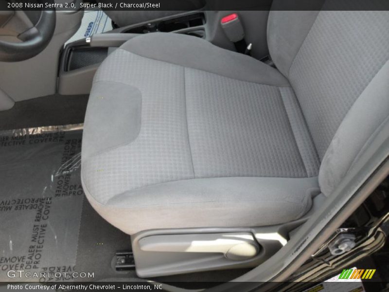 Super Black / Charcoal/Steel 2008 Nissan Sentra 2.0