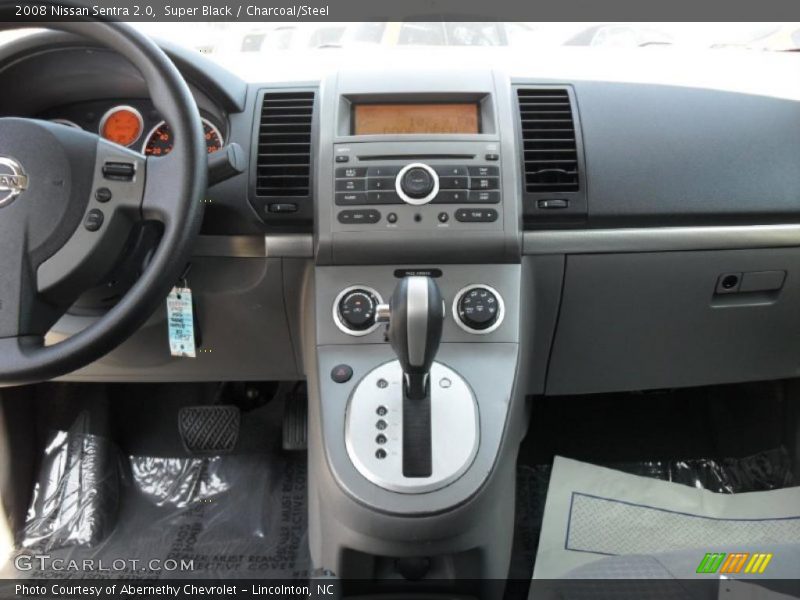 Super Black / Charcoal/Steel 2008 Nissan Sentra 2.0