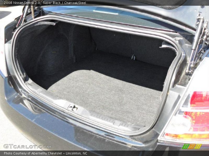 Super Black / Charcoal/Steel 2008 Nissan Sentra 2.0