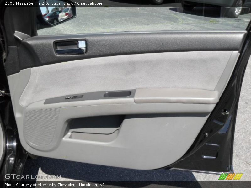 Super Black / Charcoal/Steel 2008 Nissan Sentra 2.0