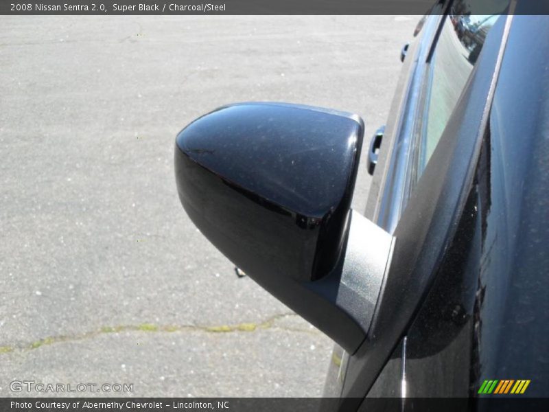 Super Black / Charcoal/Steel 2008 Nissan Sentra 2.0