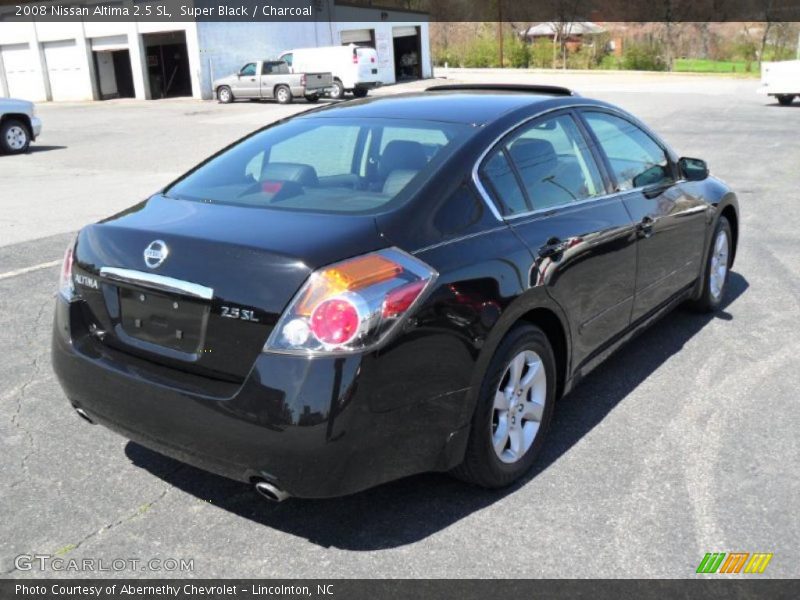 Super Black / Charcoal 2008 Nissan Altima 2.5 SL