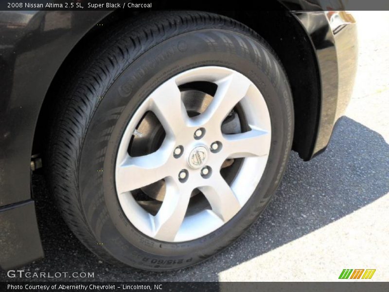Super Black / Charcoal 2008 Nissan Altima 2.5 SL
