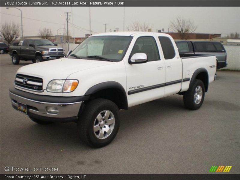Natural White / Oak 2002 Toyota Tundra SR5 TRD Access Cab 4x4