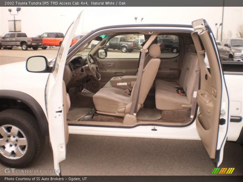 Natural White / Oak 2002 Toyota Tundra SR5 TRD Access Cab 4x4