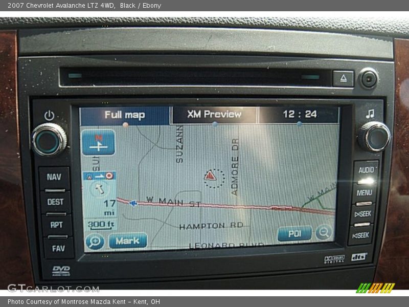 Black / Ebony 2007 Chevrolet Avalanche LTZ 4WD