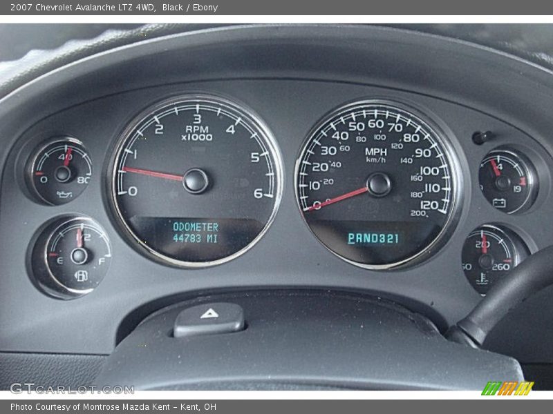Black / Ebony 2007 Chevrolet Avalanche LTZ 4WD