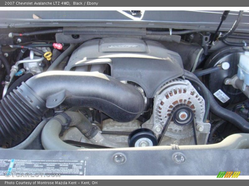 Black / Ebony 2007 Chevrolet Avalanche LTZ 4WD