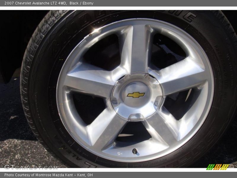 Black / Ebony 2007 Chevrolet Avalanche LTZ 4WD