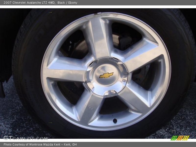 Black / Ebony 2007 Chevrolet Avalanche LTZ 4WD