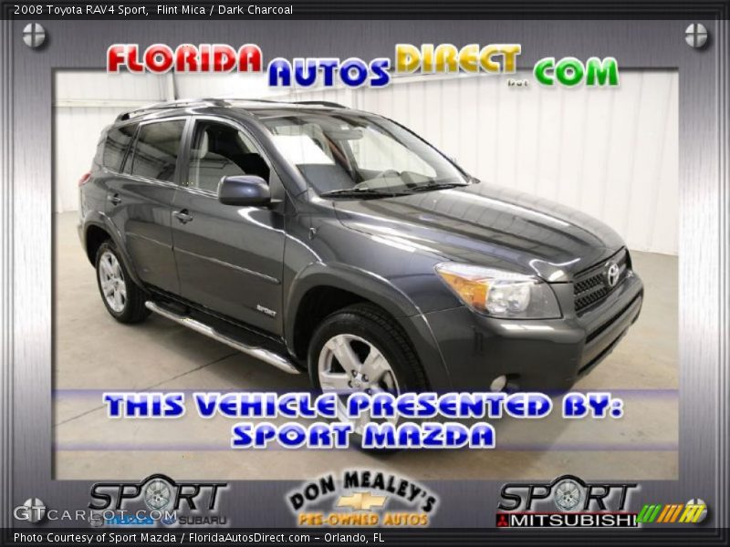Flint Mica / Dark Charcoal 2008 Toyota RAV4 Sport