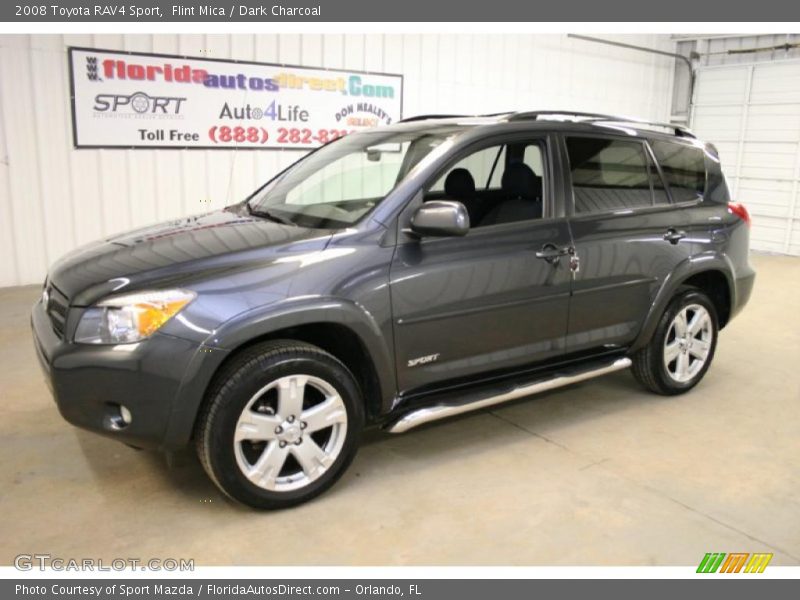 Flint Mica / Dark Charcoal 2008 Toyota RAV4 Sport