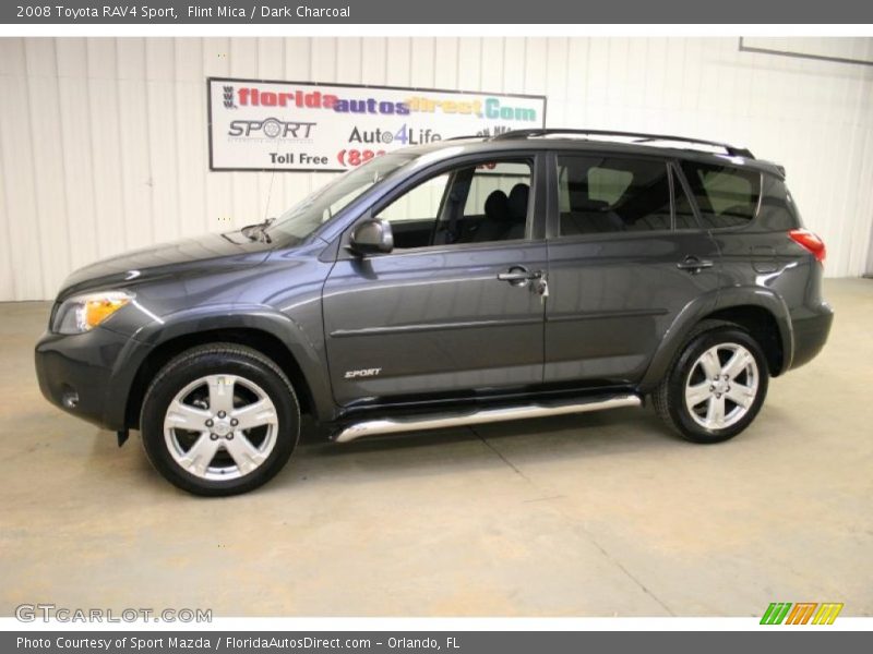 Flint Mica / Dark Charcoal 2008 Toyota RAV4 Sport