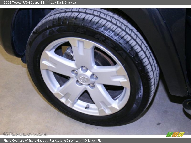 Flint Mica / Dark Charcoal 2008 Toyota RAV4 Sport