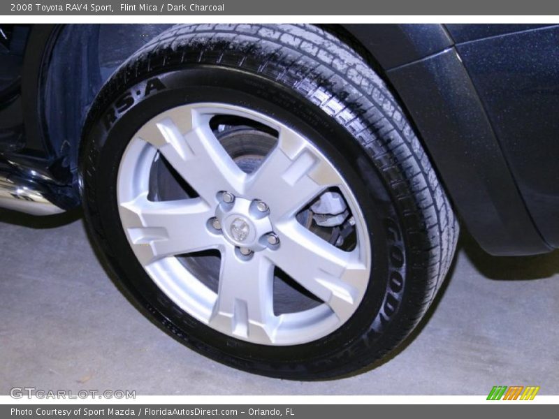 Flint Mica / Dark Charcoal 2008 Toyota RAV4 Sport