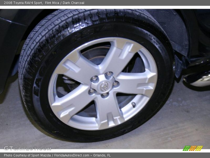 Flint Mica / Dark Charcoal 2008 Toyota RAV4 Sport