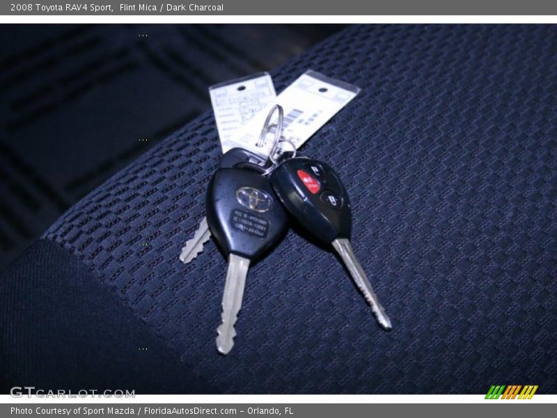 Flint Mica / Dark Charcoal 2008 Toyota RAV4 Sport