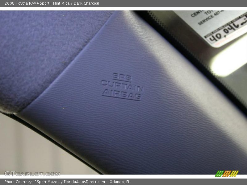 Flint Mica / Dark Charcoal 2008 Toyota RAV4 Sport