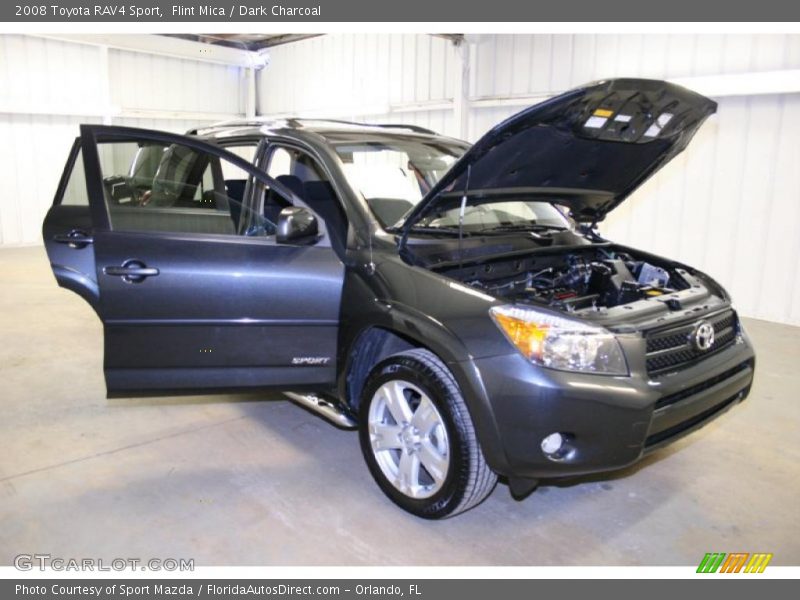 Flint Mica / Dark Charcoal 2008 Toyota RAV4 Sport