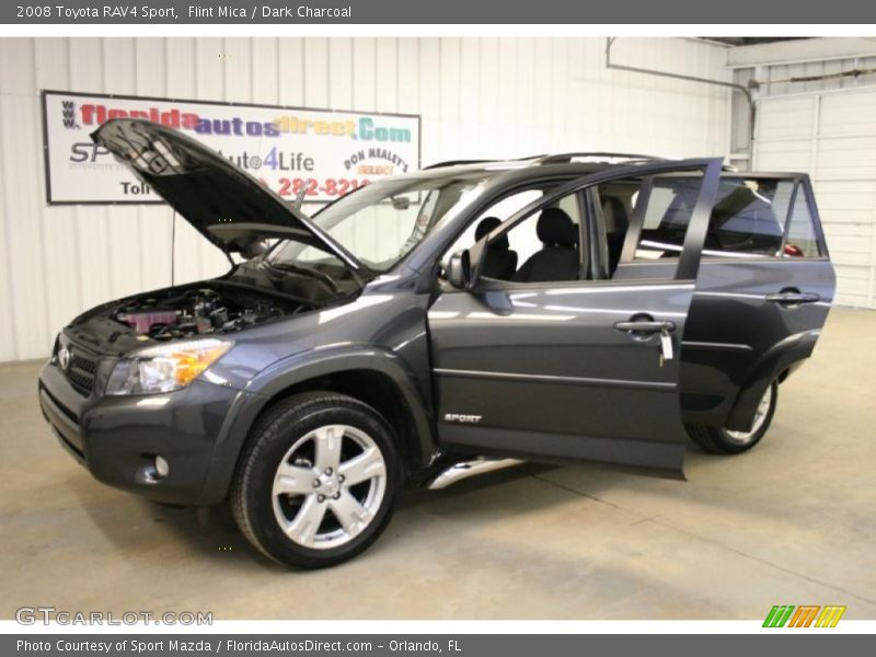 Flint Mica / Dark Charcoal 2008 Toyota RAV4 Sport