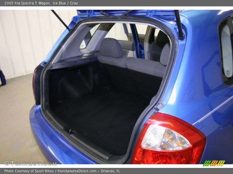 Ice Blue / Gray 2005 Kia Spectra 5 Wagon