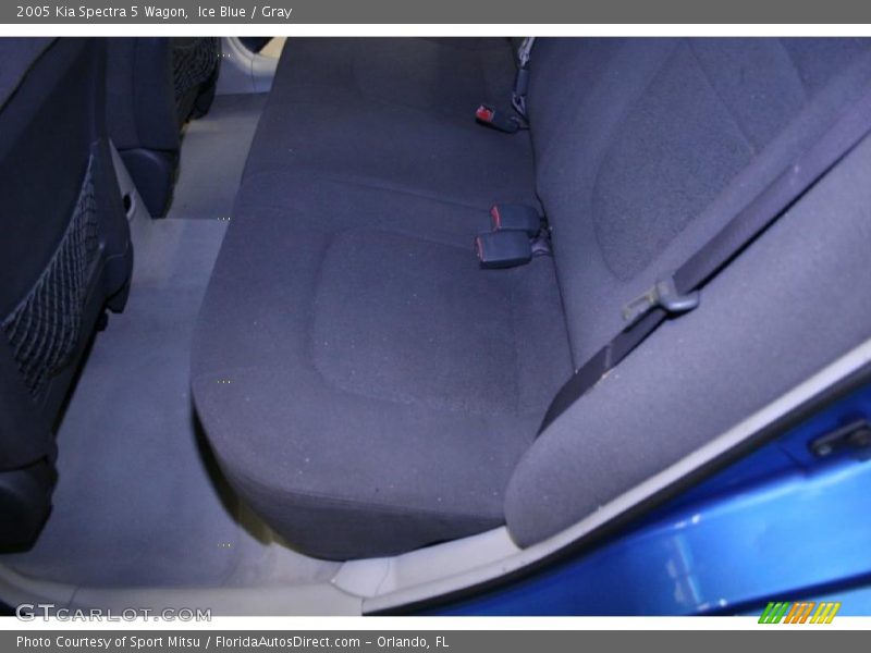 Ice Blue / Gray 2005 Kia Spectra 5 Wagon