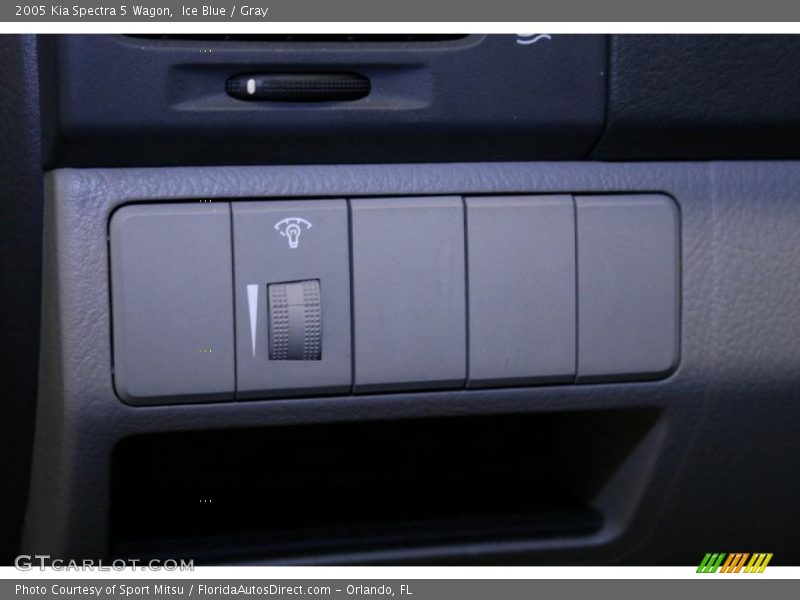 Ice Blue / Gray 2005 Kia Spectra 5 Wagon