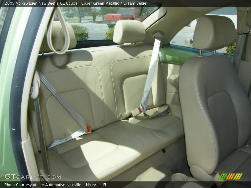 Cyber Green Metallic / Cream Beige 2005 Volkswagen New Beetle GL Coupe