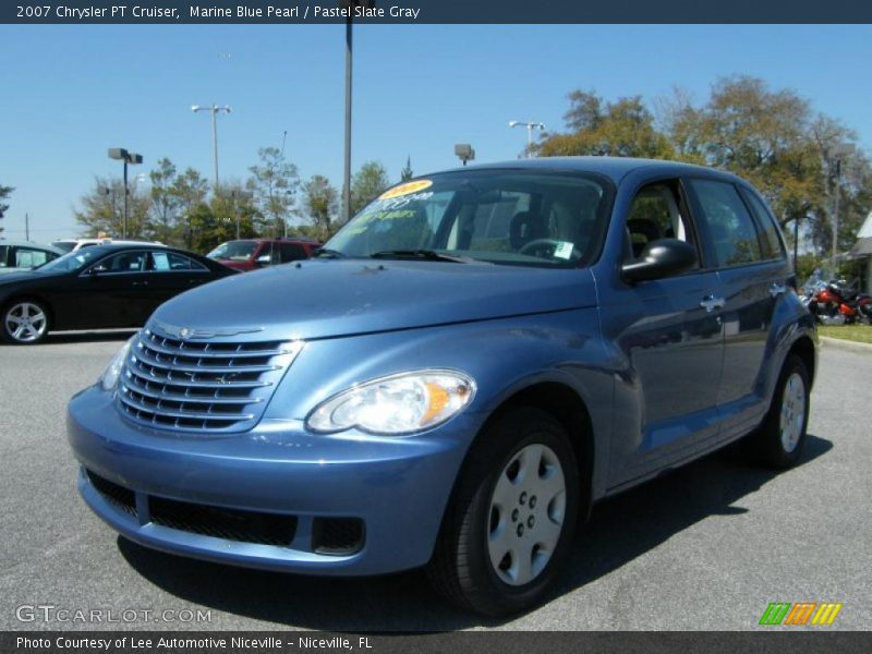 Marine Blue Pearl / Pastel Slate Gray 2007 Chrysler PT Cruiser